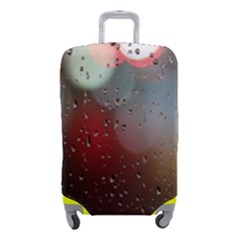 Rain On Window Luggage Cover (small) by artworkshop