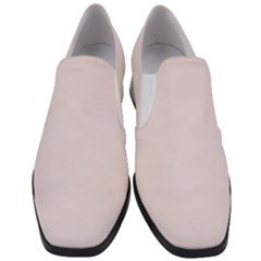 Lavender Pino Purple	 - 	slip On Heel Loafers by ColorfulShoes