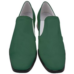 Medium Sea Green	 - 	slip On Heel Loafers by ColorfulShoes