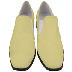 Yellow Iris	 - 	slip On Heel Loafers by ColorfulShoes