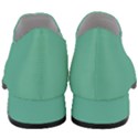 Blue Green	 - 	Slip On Heel Loafers View4