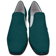 Eagle Green	 - 	slip On Heel Loafers by ColorfulShoes