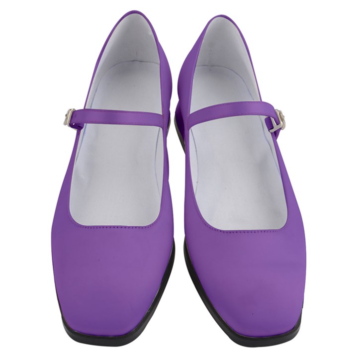 Iris Purple	 - 	Mary Jane Shoes