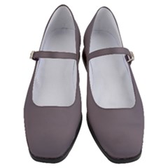 Dove Grey	 - 	mary Jane Shoes by ColorfulShoes