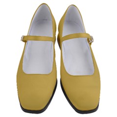 Trombone Yellow	 - 	Mary Jane Shoes