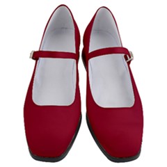 Jester Red	 - 	mary Jane Shoes by ColorfulShoes