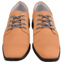 Cantaloupe Orange	 - 	Heeled Oxford Shoes View1