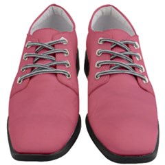 Cinnamon Satin Pink	 - 	Heeled Oxford Shoes