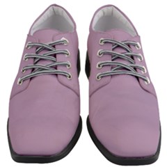 Lavender Herb Purple	 - 	heeled Oxford Shoes by ColorfulShoes