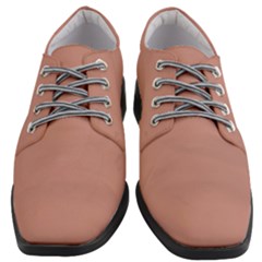 Rose Dawn Brown	 - 	heeled Oxford Shoes by ColorfulShoes