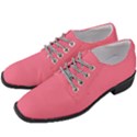 Rouge Pink	 - 	Heeled Oxford Shoes View2