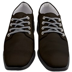 Smokey Black	 - 	heeled Oxford Shoes by ColorfulShoes