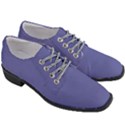 Blue Iris	 - 	Heeled Oxford Shoes View3