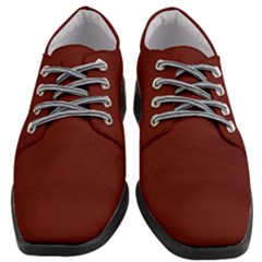 Jam Red	 - 	heeled Oxford Shoes by ColorfulShoes