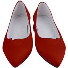 Lipstick Red	 - 	block Heels by ColorfulShoes