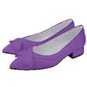 Iris Purple	 - 	Bow Heels View2