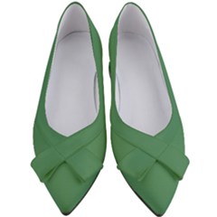 Middle Green	 - 	bow Heels by ColorfulShoes