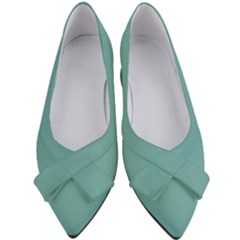 Sheen Green	 - 	bow Heels by ColorfulShoes