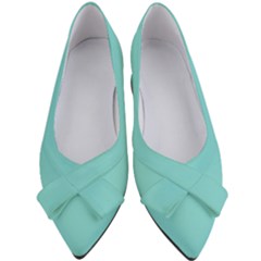 Tiffany Blue	 - 	bow Heels by ColorfulShoes