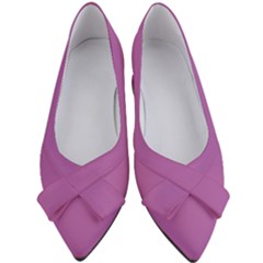 Spring Crocus Purple	 - 	bow Heels