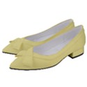 Yellow Iris	 - 	Bow Heels View2