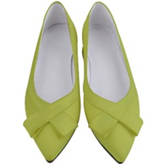 Avocado Green	 - 	bow Heels by ColorfulShoes