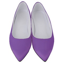 Iris Purple	 - 	low Heels by ColorfulShoes