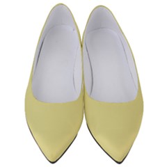 Yellow Iris	 - 	low Heels by ColorfulShoes