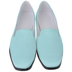 Blizzard Blue	 - 	classic Loafer Heels by ColorfulShoes