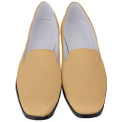 Sepia Yellow	 - 	classic Loafer Heels by ColorfulShoes