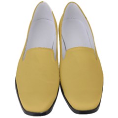 Trombone Yellow	 - 	Classic Loafer Heels