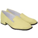 Yellow Iris	 - 	Classic Loafer Heels View3