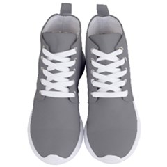 Old Silver Grey	 - 	lightweight High Top Sneakers by ColorfulShoes