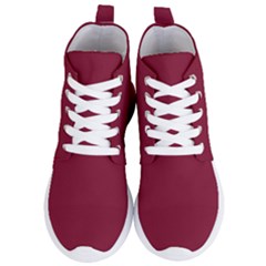 Rhubarb Red	 - 	lightweight High Top Sneakers by ColorfulShoes