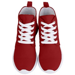 Ruby Red	 - 	lightweight High Top Sneakers by ColorfulShoes