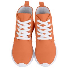 Orange Mango	 - 	lightweight High Top Sneakers by ColorfulShoes