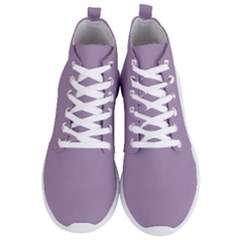 Glossy Grape Purple	 - 	lightweight High Top Sneakers by ColorfulShoes