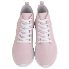 Light Misty Rose Pink	 - 	lightweight High Top Sneakers by ColorfulShoes