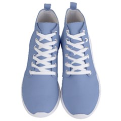 Serenity Blue	 - 	lightweight High Top Sneakers by ColorfulShoes