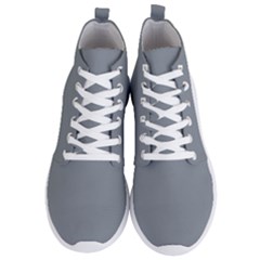 Tradewinds Grey	 - 	lightweight High Top Sneakers by ColorfulShoes