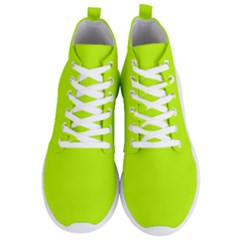 Bitter Lime	 - 	lightweight High Top Sneakers by ColorfulShoes