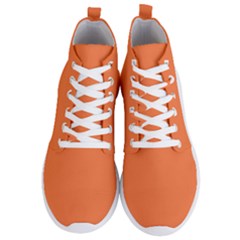 Orange Mango	 - 	lightweight High Top Sneakers by ColorfulShoes