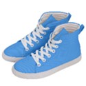 Crystal Blue	 - 	Hi-Top Skate Sneakers View2