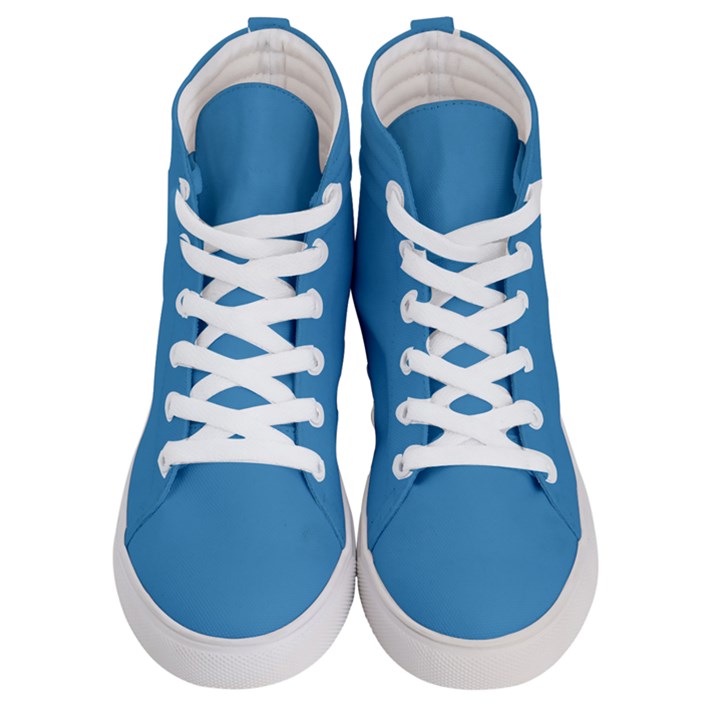 Regatta Blue	 - 	Hi-Top Skate Sneakers