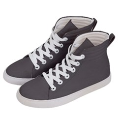 Vampire Grey	 - 	hi-top Skate Sneakers by ColorfulShoes