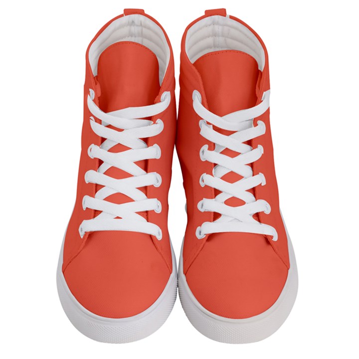 Soda Orange	 - 	Hi-Top Skate Sneakers