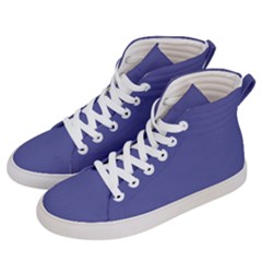 Blue Iris	 - 	hi-top Skate Sneakers by ColorfulShoes