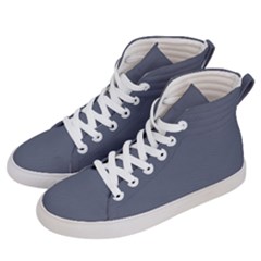 Mist Blue	 - 	hi-top Skate Sneakers by ColorfulShoes