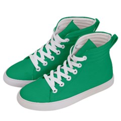 Jade Green	 - 	hi-top Skate Sneakers by ColorfulShoes