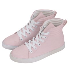 Light Misty Rose Pink	 - 	hi-top Skate Sneakers by ColorfulShoes